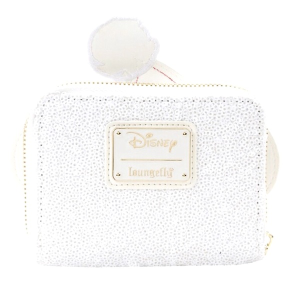 Mickey Mouse Sequin Snowman Zip Around Wallet - Picture 4 of 4